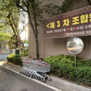 강남에 있는 대형 마트의 고민